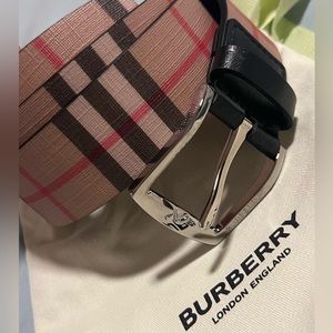 New Men’s Burberry Belt. Size 36.